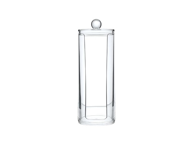 &u+ ORGANIZADOR ACRILICO PORTA DISCOS ALGODON MAQUILLAJE (5250)